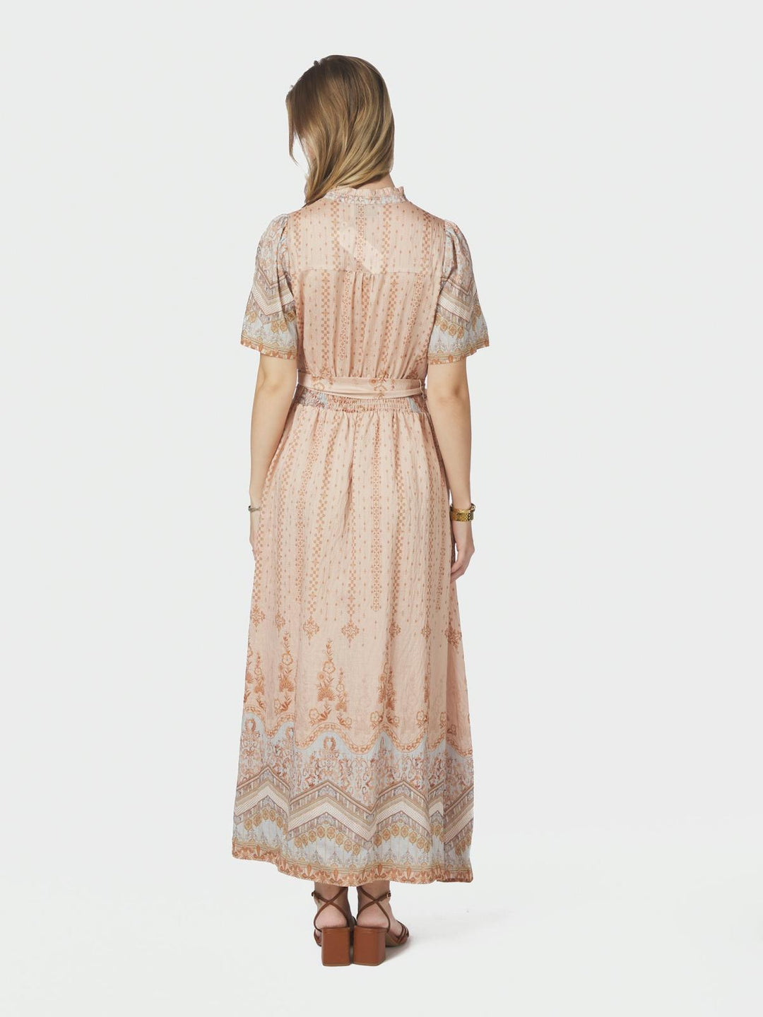 Moviana Flower Border Dress