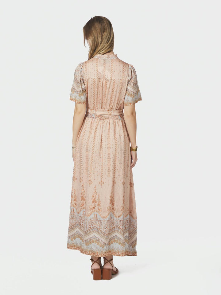 Moviana Flower Border Dress