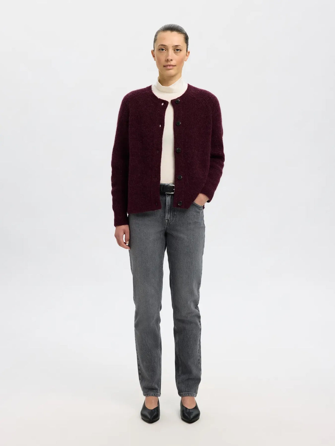 LULU KNIT SHORT CARDIGAN