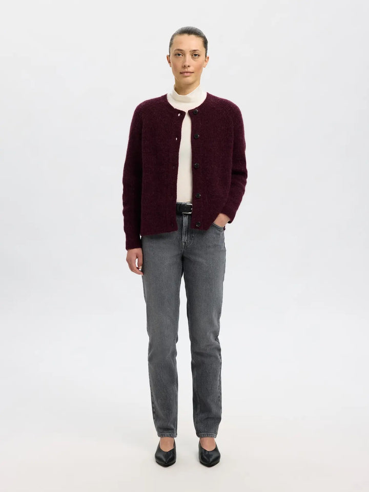 LULU KNIT SHORT CARDIGAN
