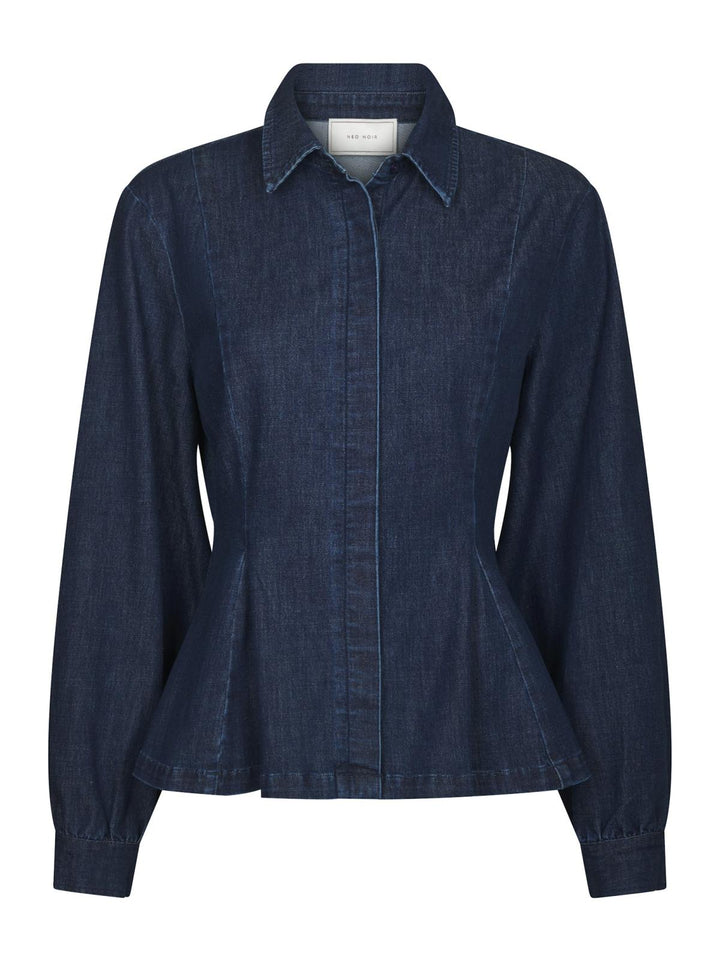Melody denim shirt dark blue