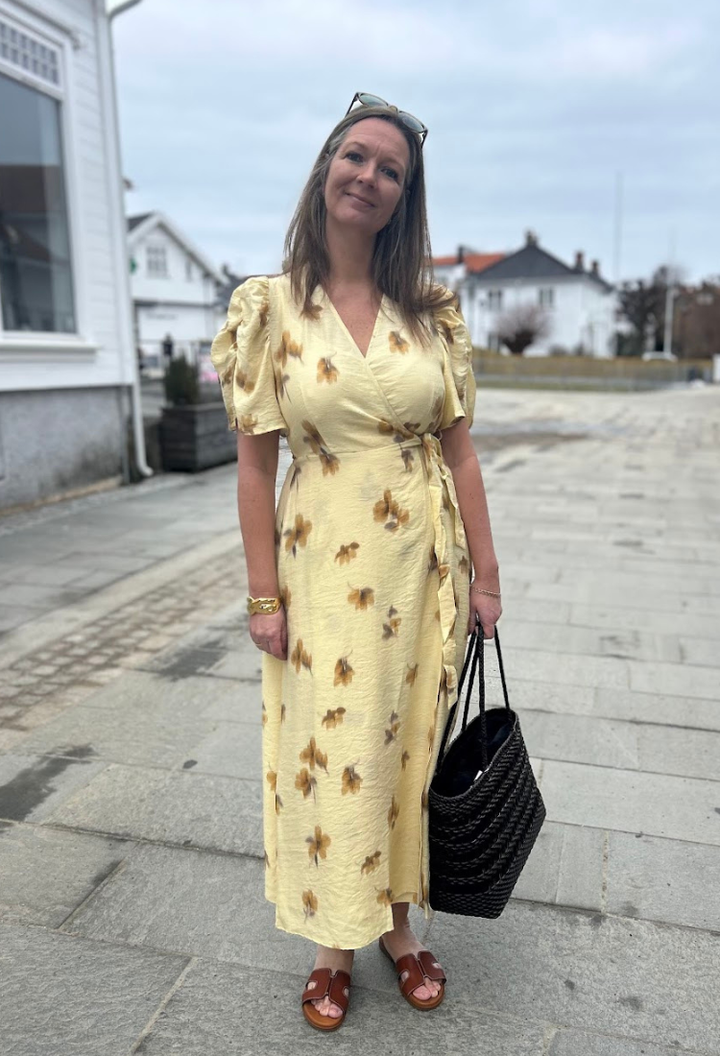 Myla Flower Wrap Dress