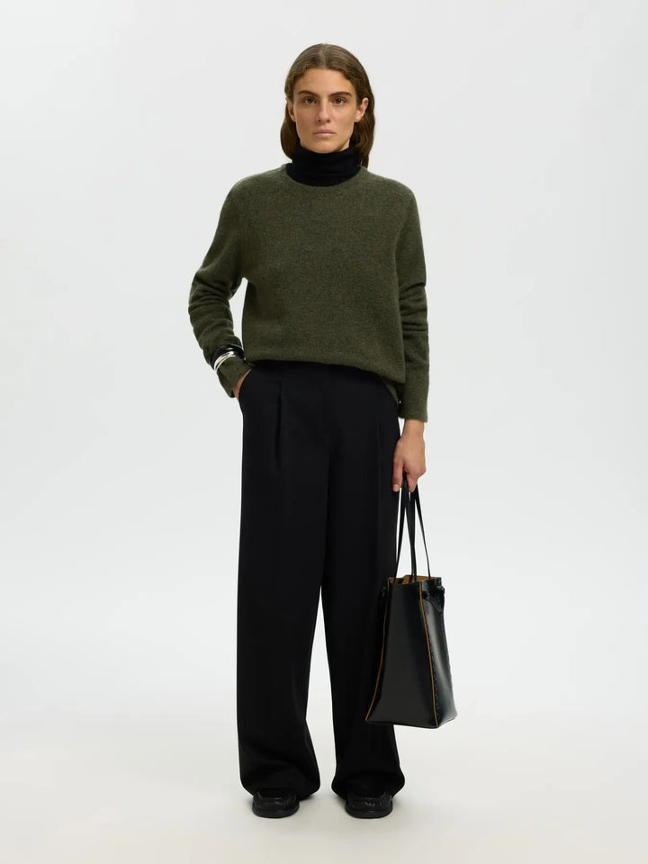 lulu new knit o-neck kalamata