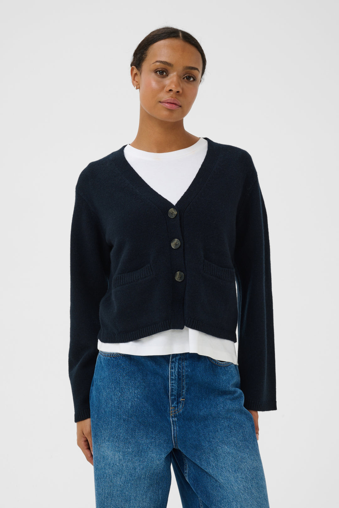 sveva cardigan dark navy