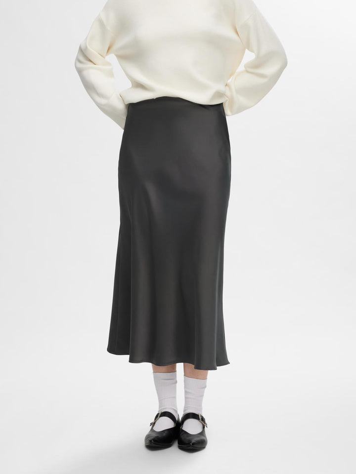 Lena HW Midi Skirt