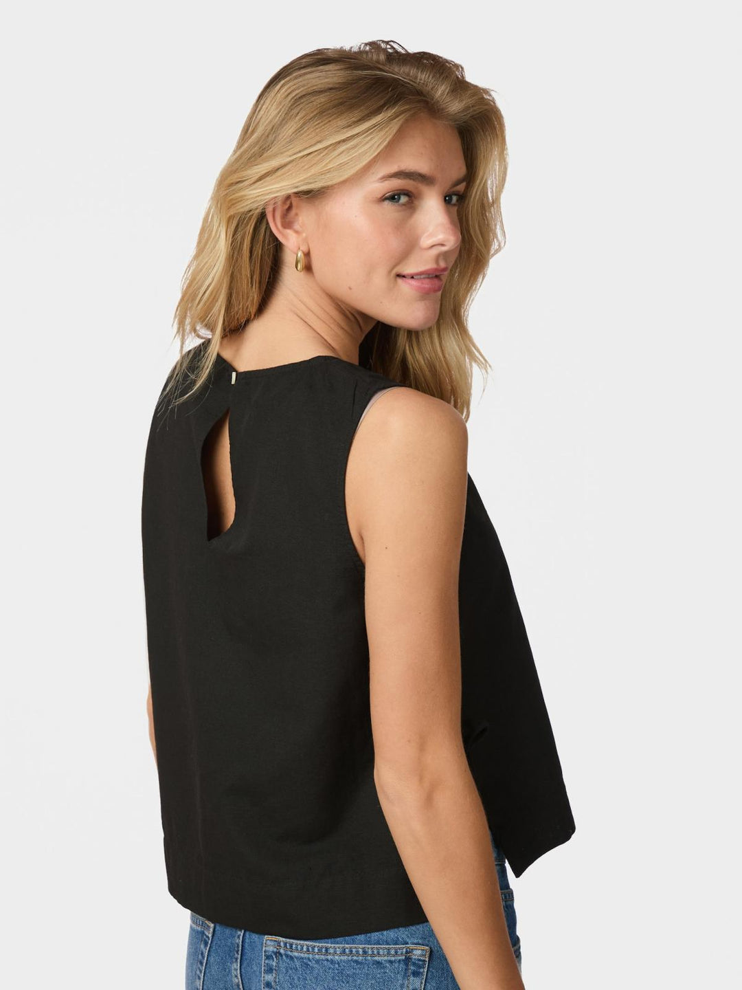 Svetlana linen top