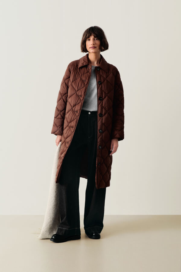 Carine jakke downtown brown