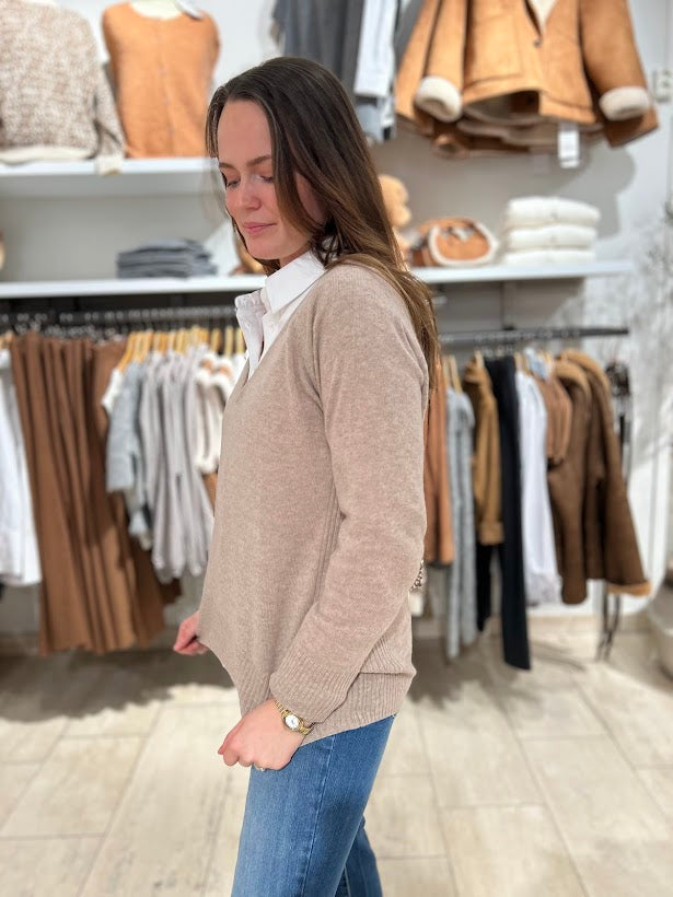 Lukka V-neck Cashmere