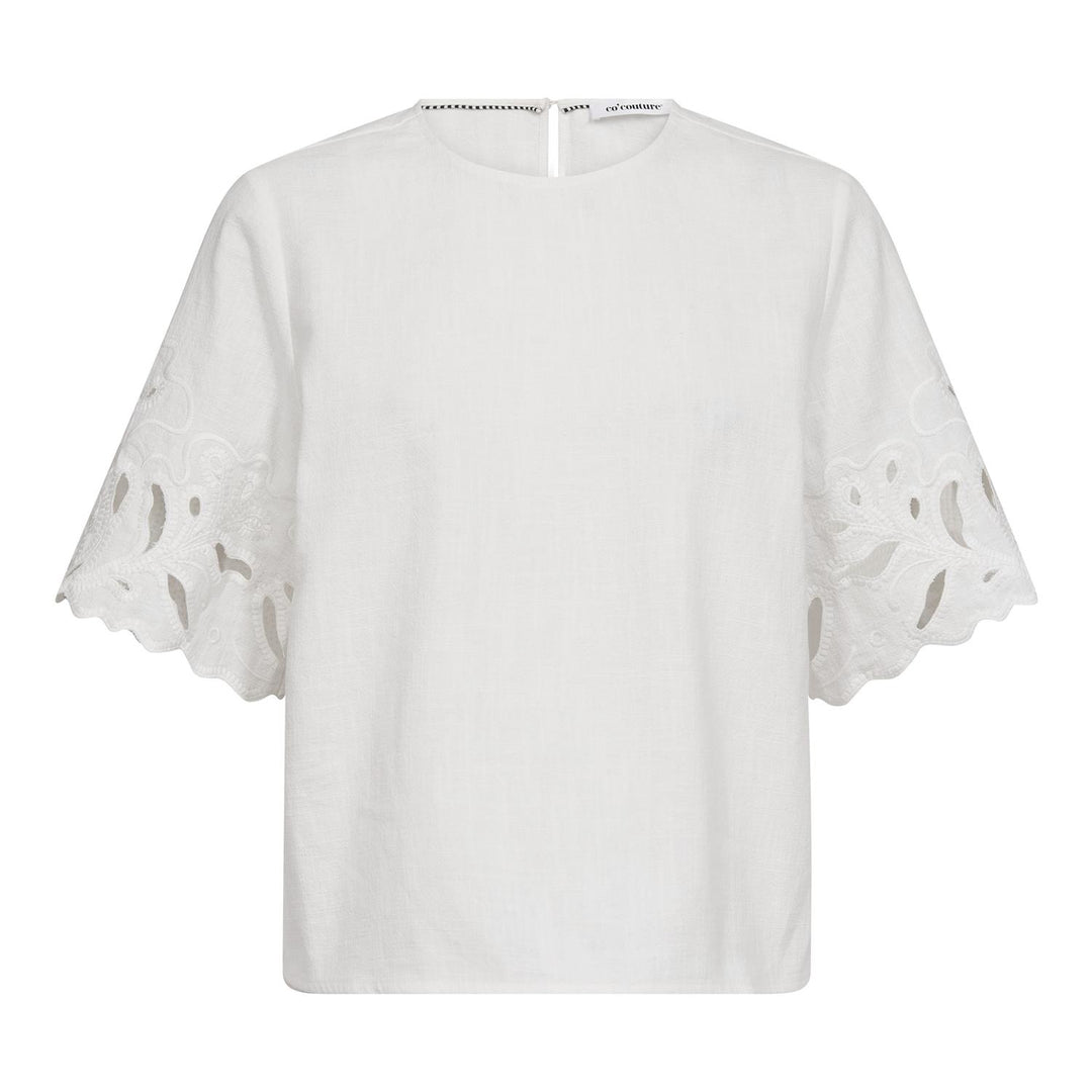 Lita Linen Emb Blouse