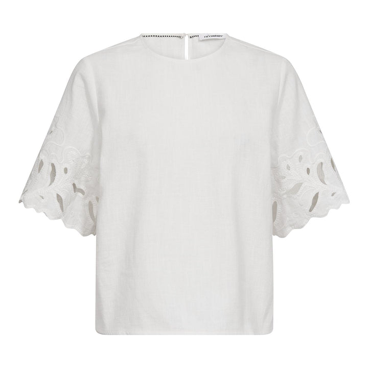 Lita Linen Emb Blouse