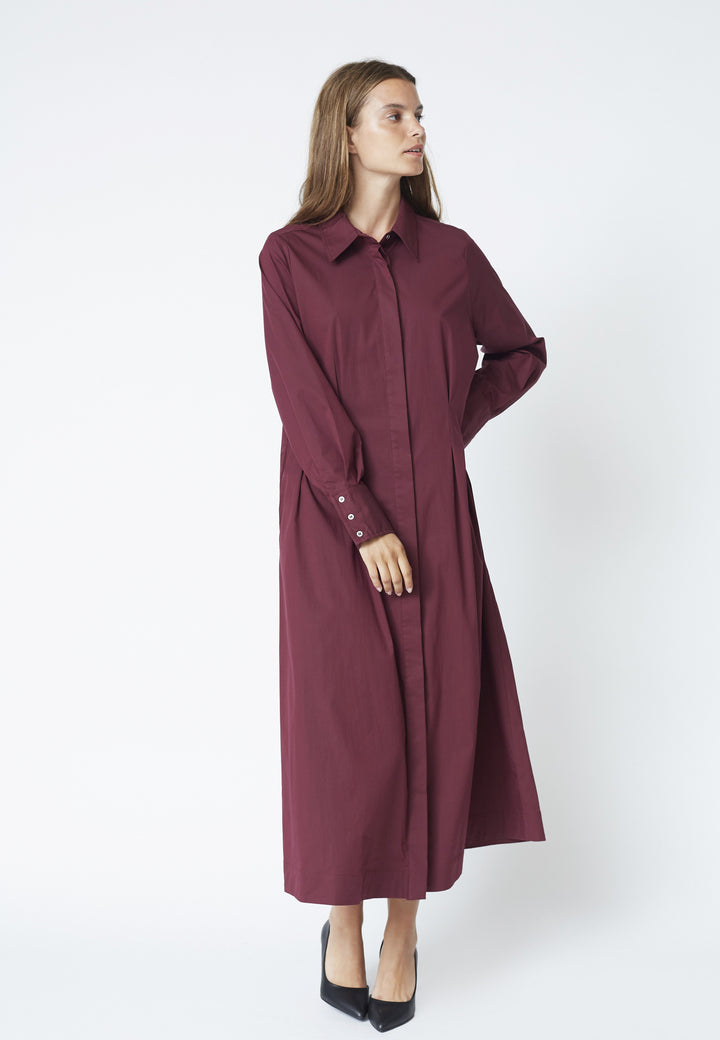 Poppy shirt dress