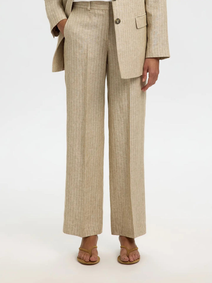 Wide Ida Linen Pant