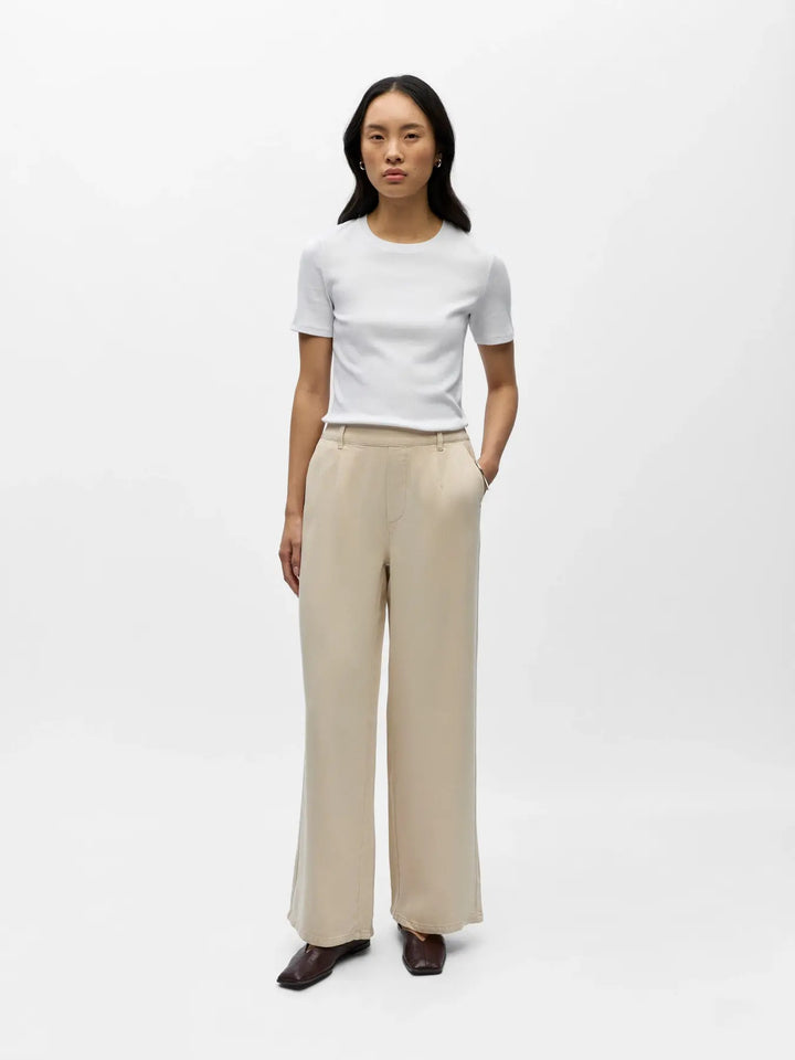 FRAME LISA WIDE MW PANT NOOS