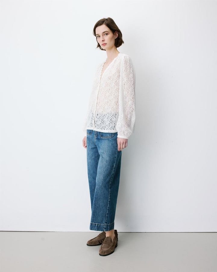 Aurora blouse ivoire