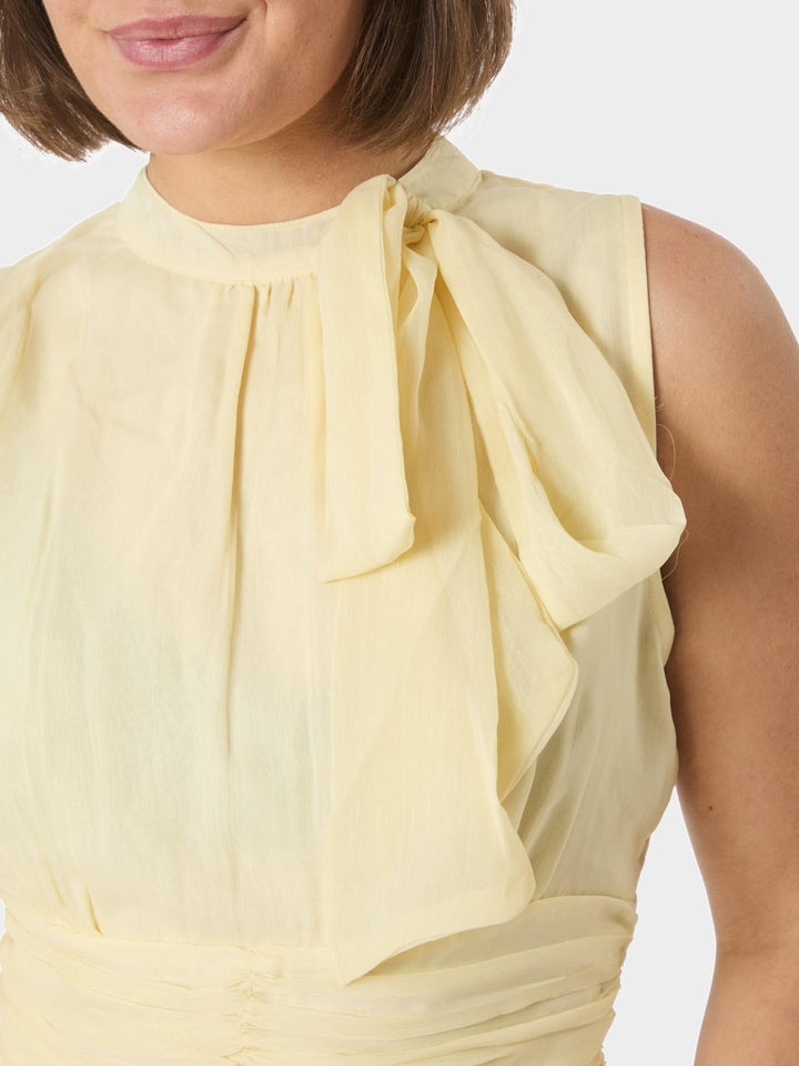 Ansol Solid Chiffon Top