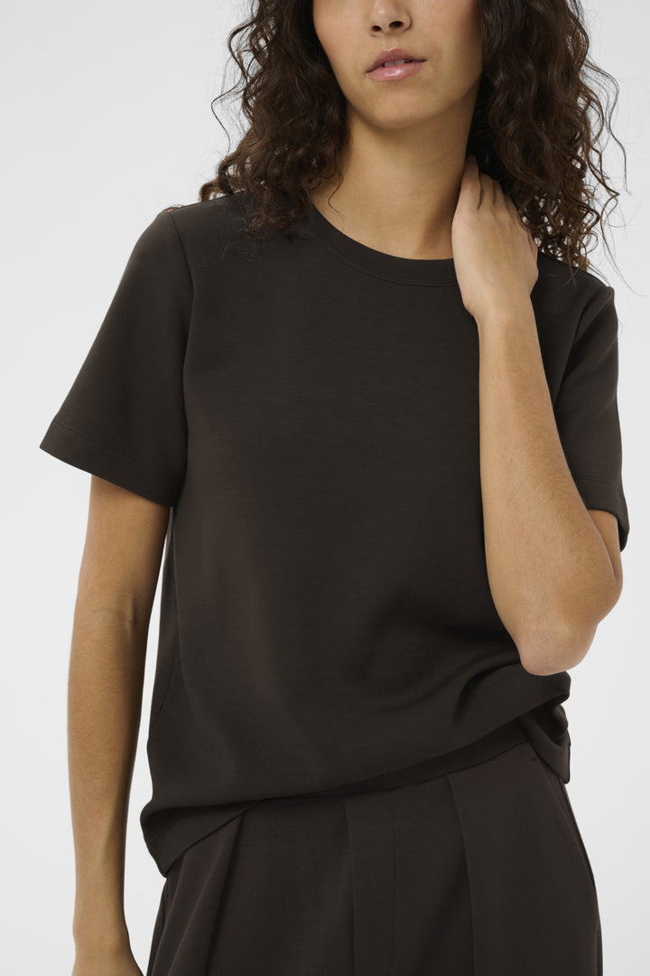 vincent karmen tshirt chocolate brown
