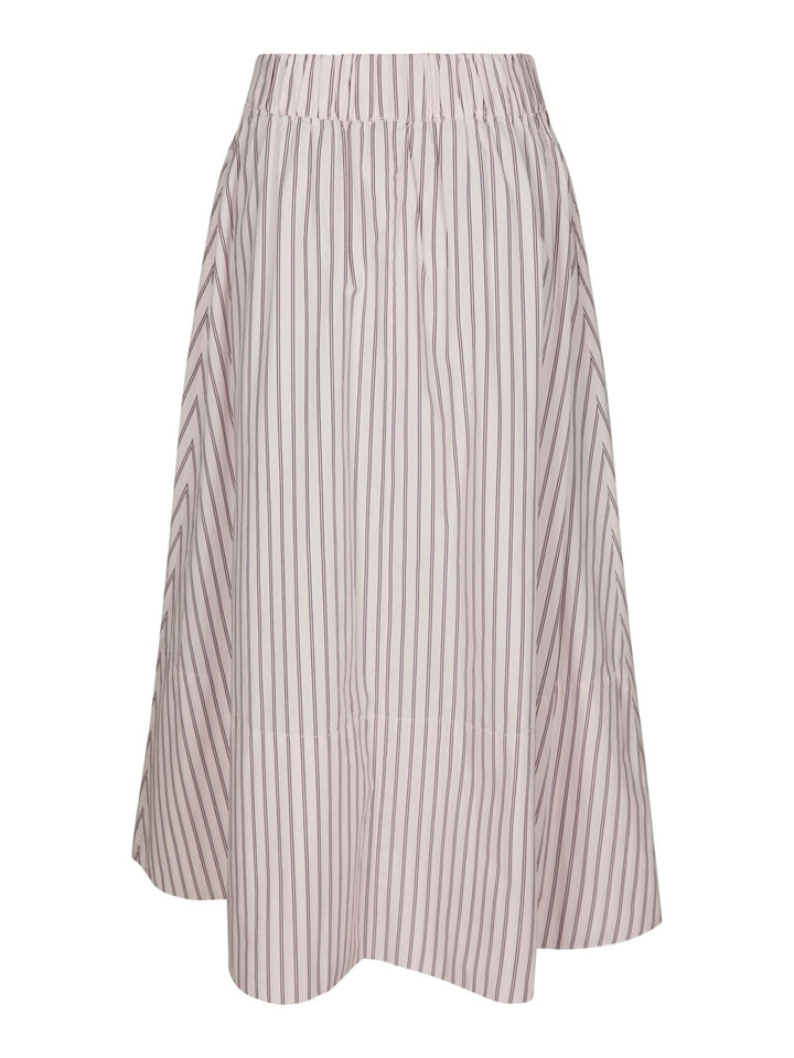 Yara Long Double stripe Skirt