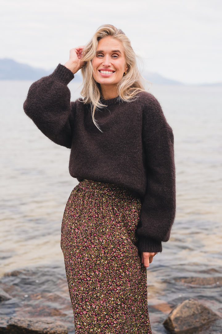 Thea amalie pullover choco