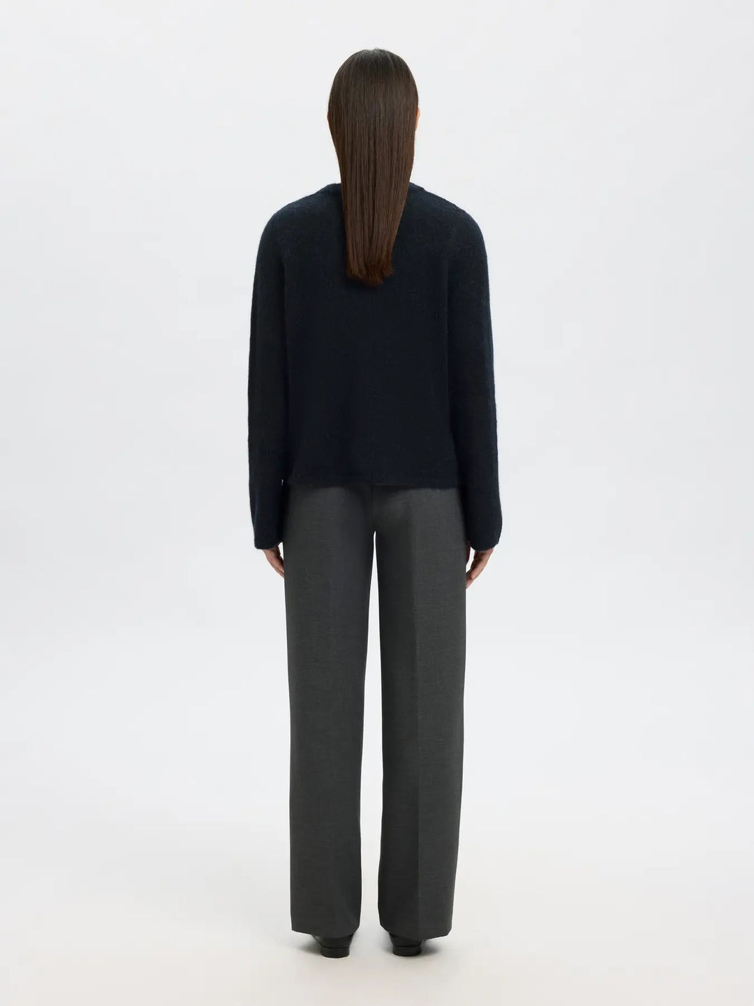 lulu new knit cardigan dark sapphire
