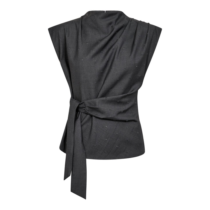 Saga Pleat Top