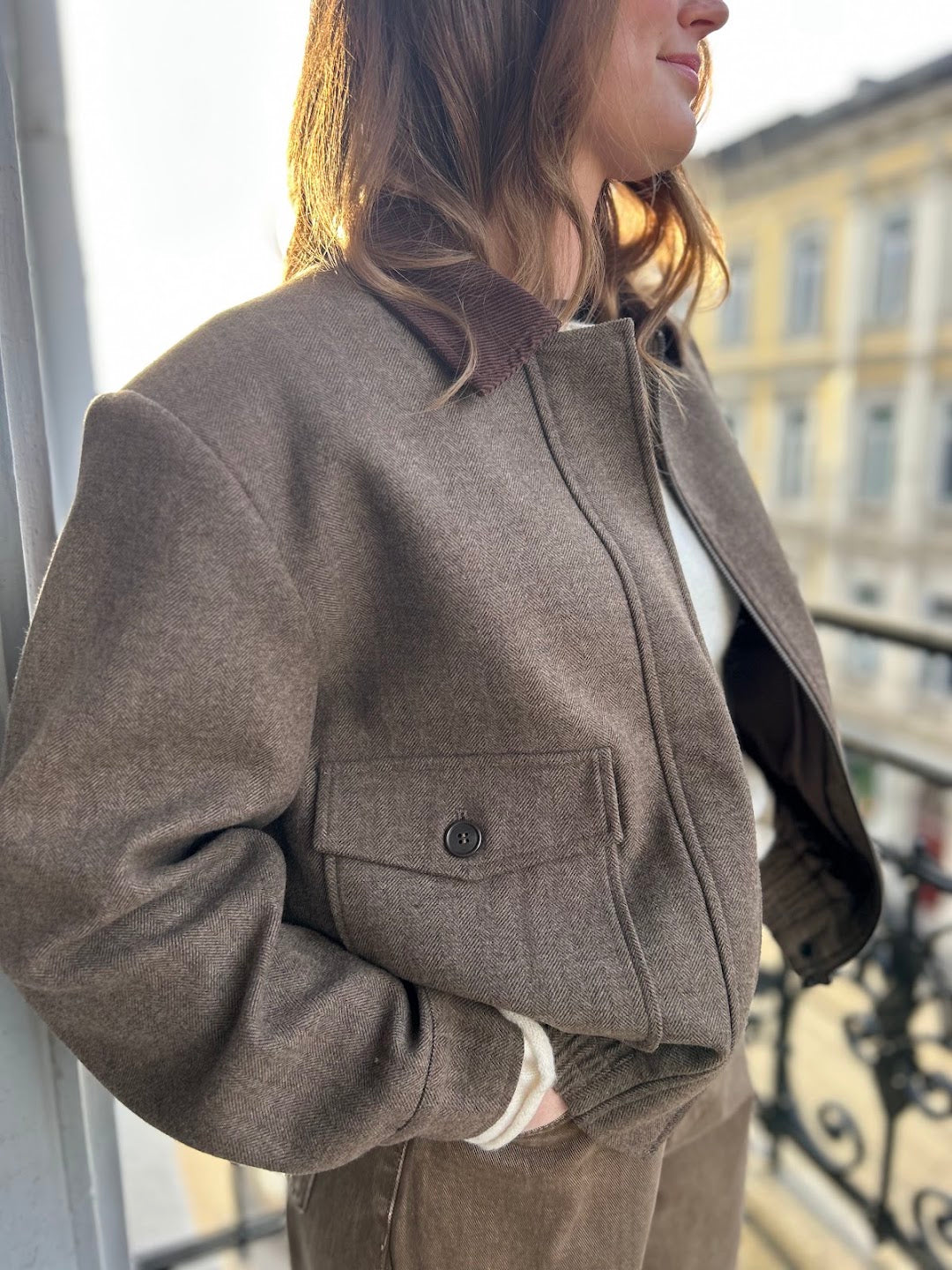 Giacca jacket marrone