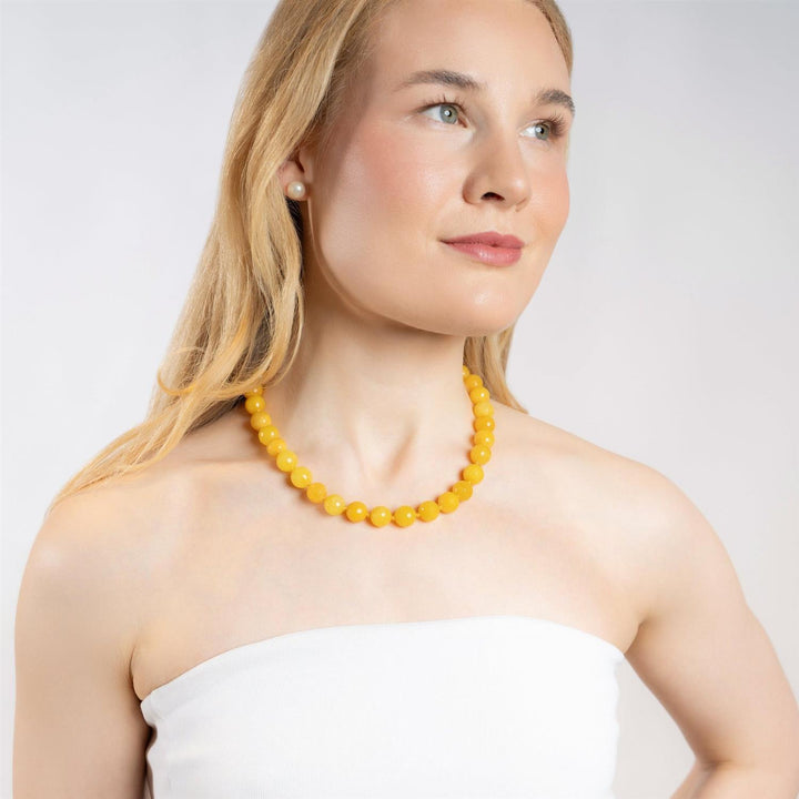 Halskjede Zoe Yellow