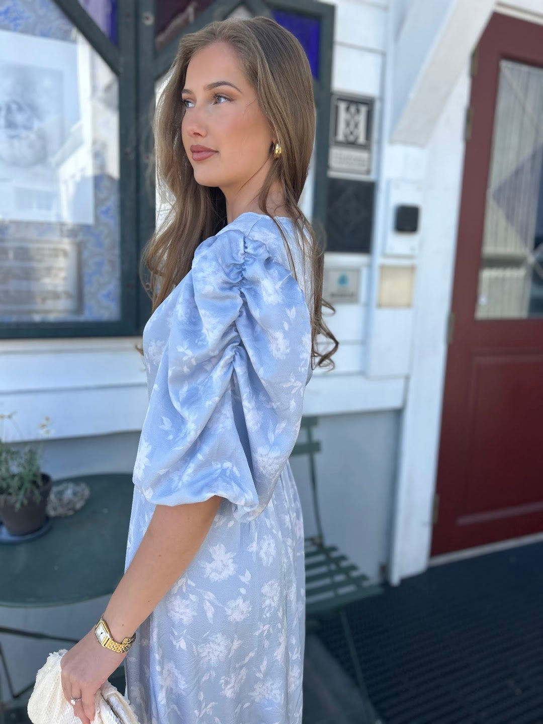 Kikka Faded Flower Dress