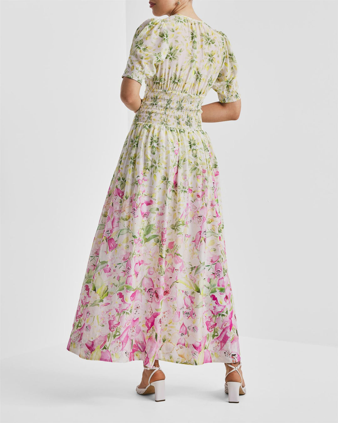 Organza Maxi Dress
