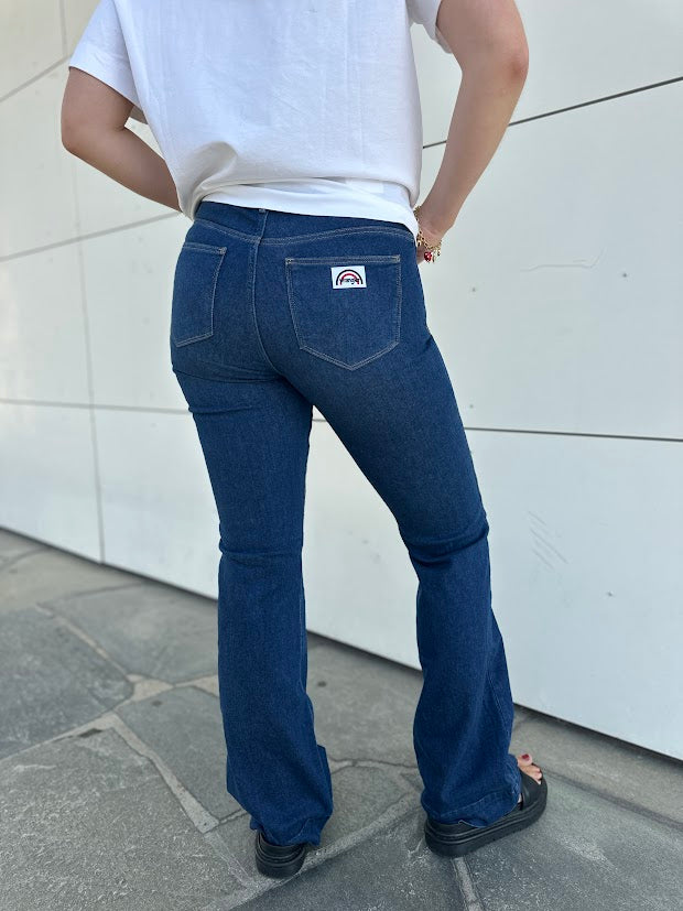 Flare Dark Wash