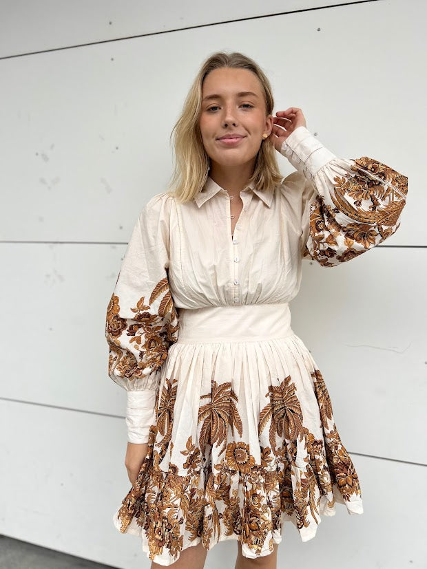 Poplin Mini Dress