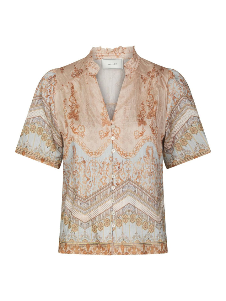 Torana Flower Border Blouse