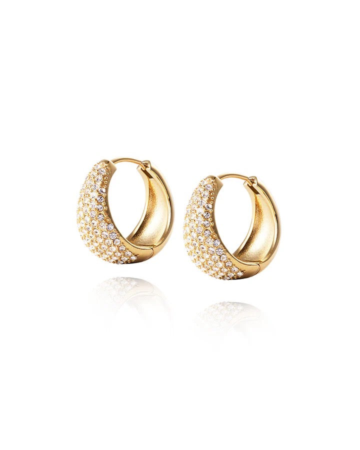Treasure Hoops Gold Large