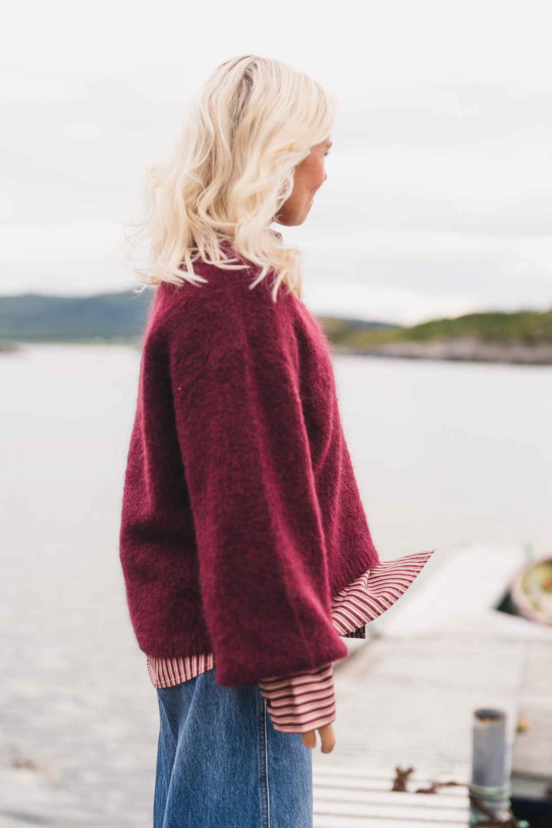 Thea amalie pullover choco