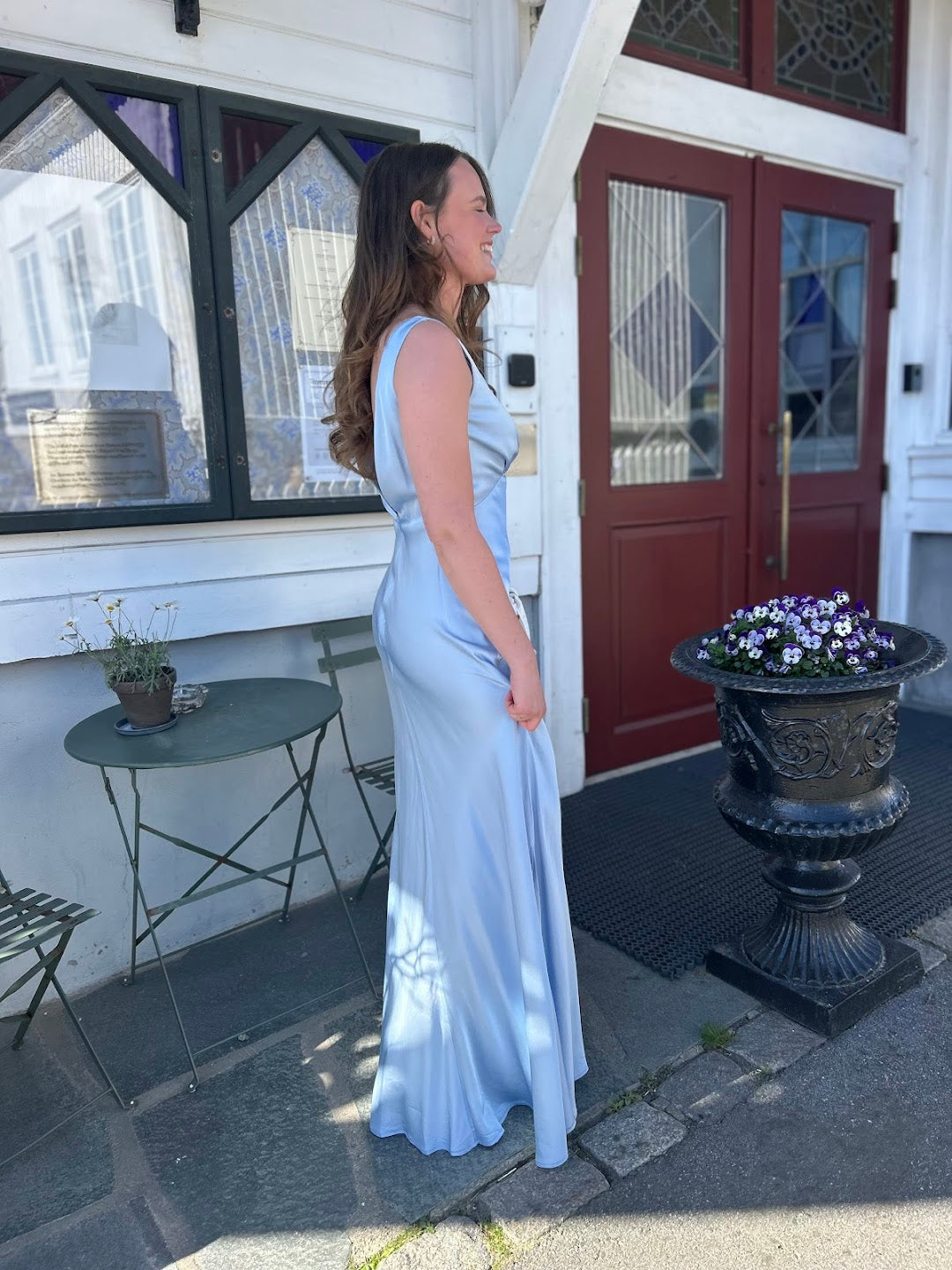 Thelma Open Back dress