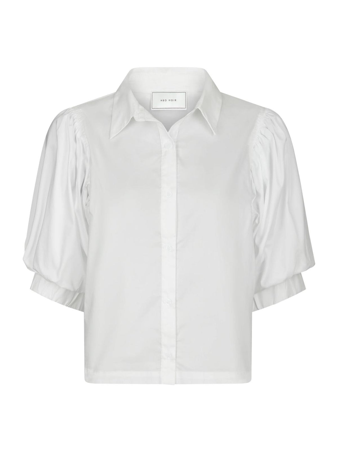 etta poplin shirt white