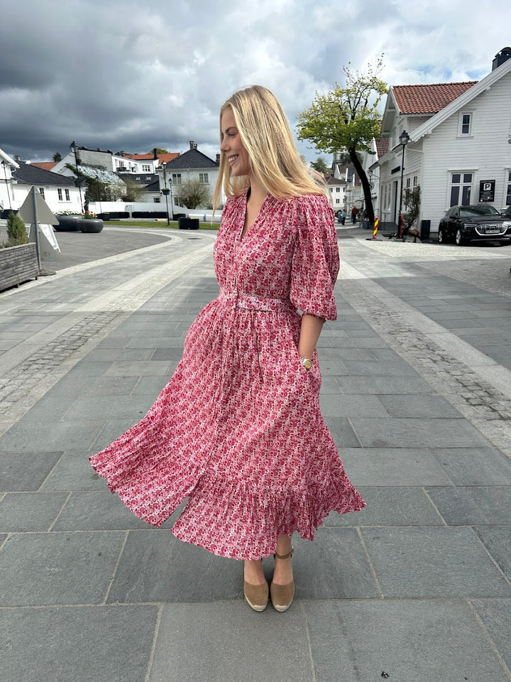 Twisted Midi Dress