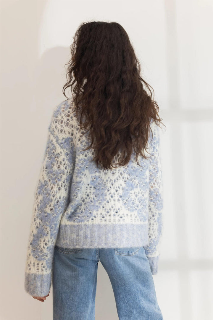 briana zip knit light blue