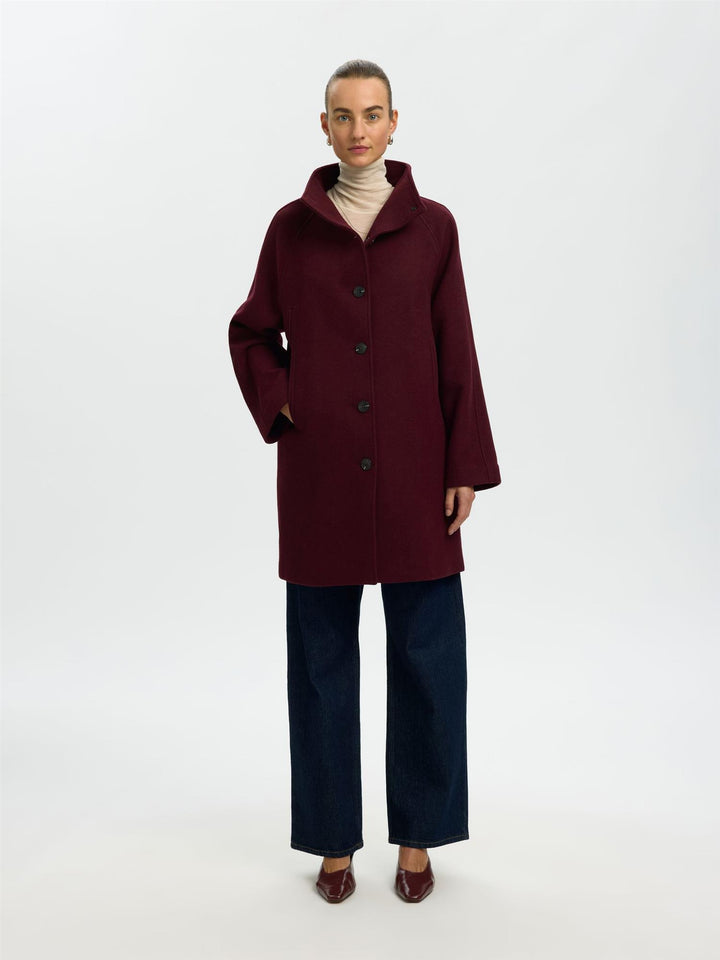 SLFVINNI WOOL BLEND COAT