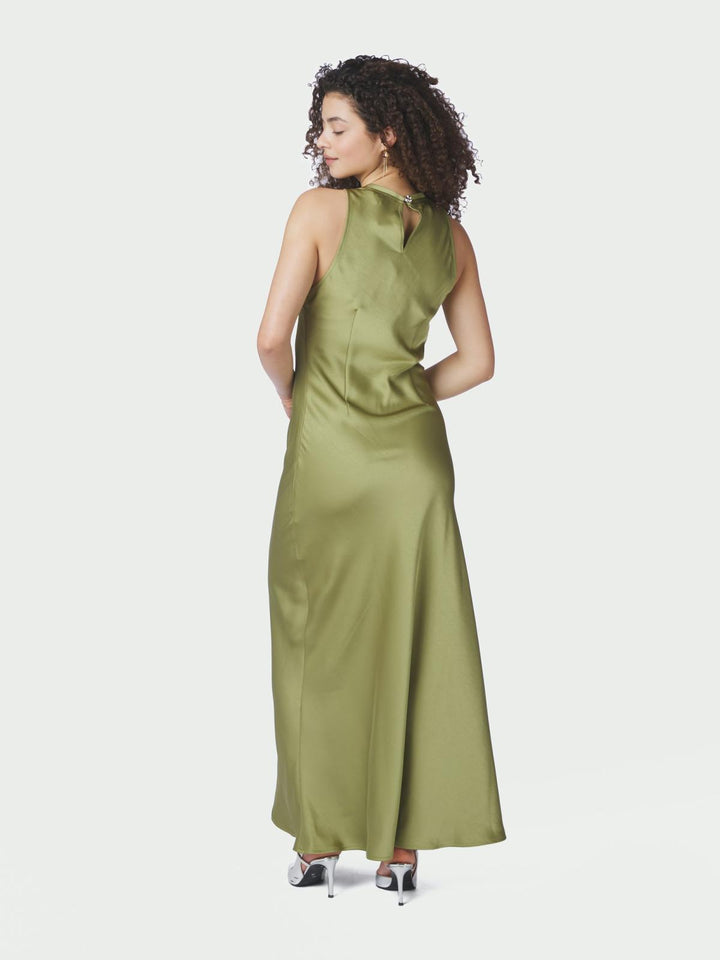 Celinie Heavy Sateen Dress