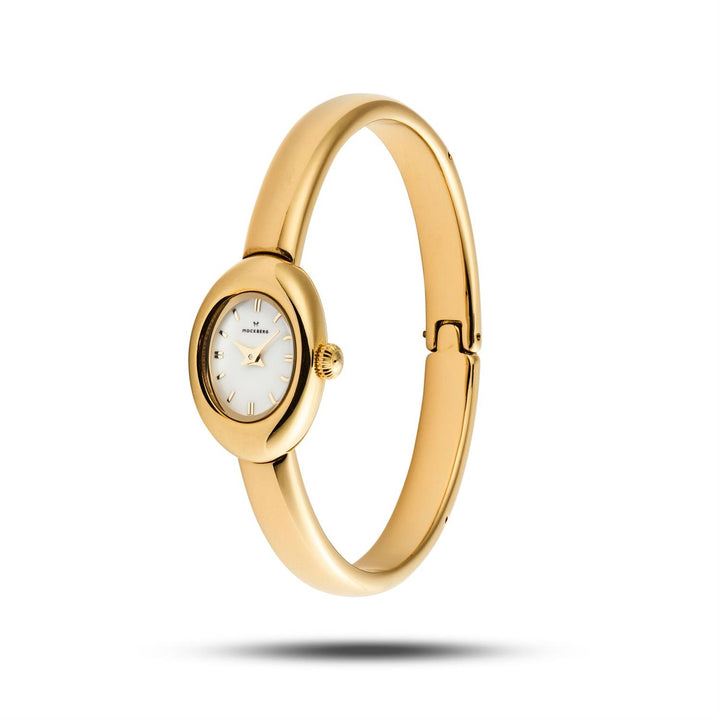 Belle Oval Petite Bangle Watch