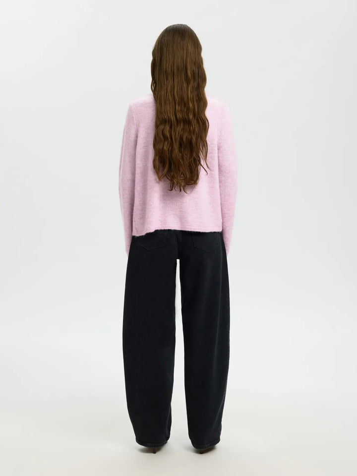 lulu new knit cardigan winsome orchid