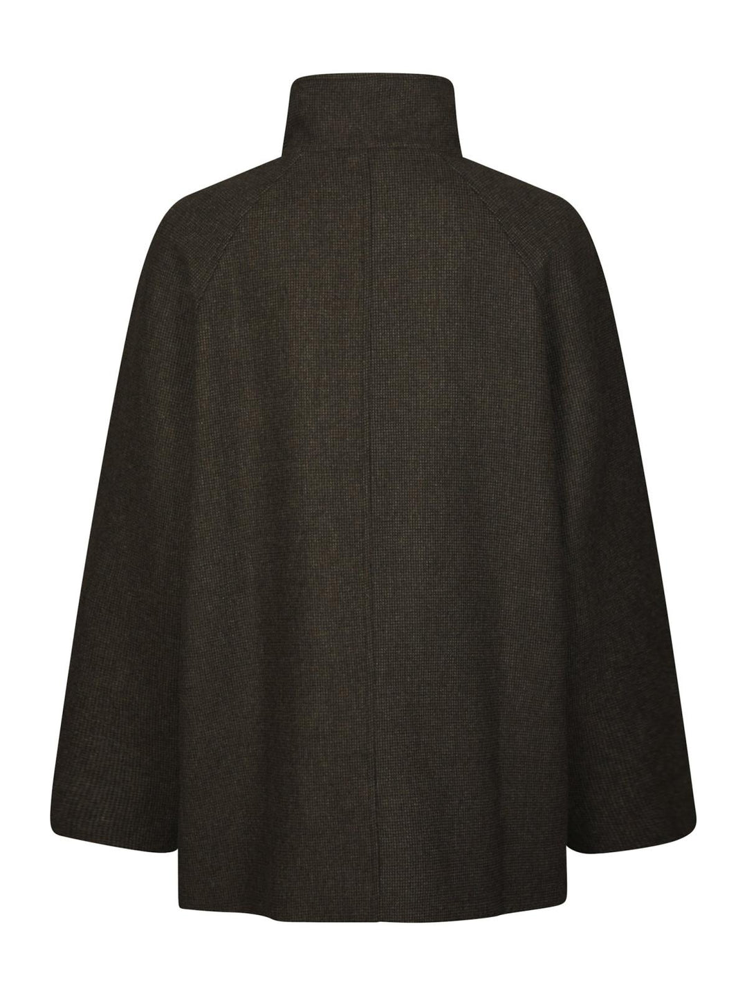Mariel mini check jacket brown