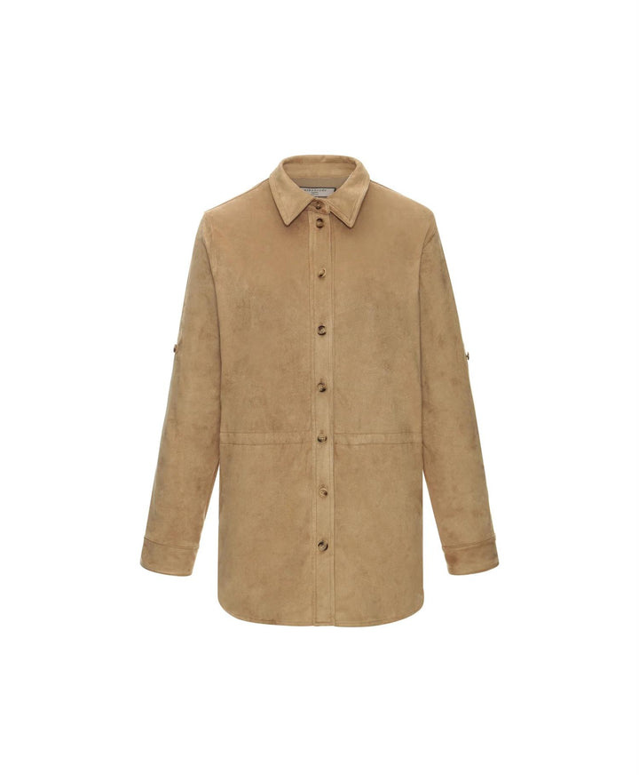 Faux Suede Shirt