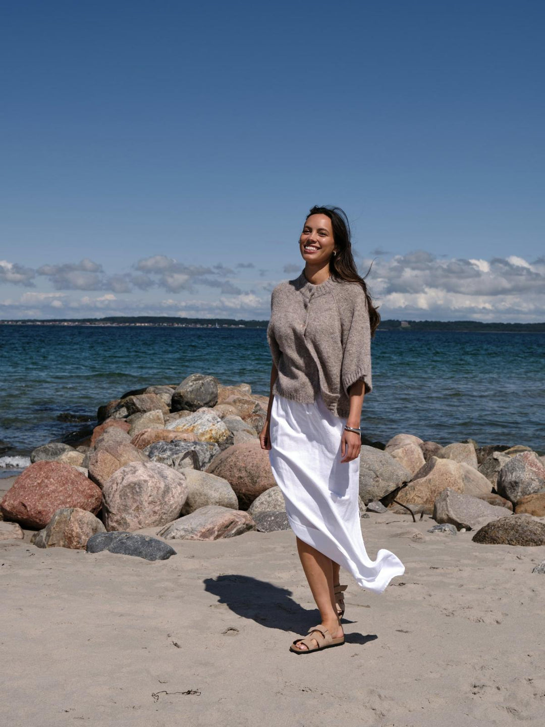 Benuta Fluffy Knit Cardigan