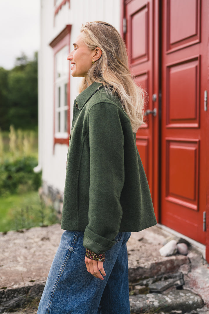 Aslaug Jacket chive