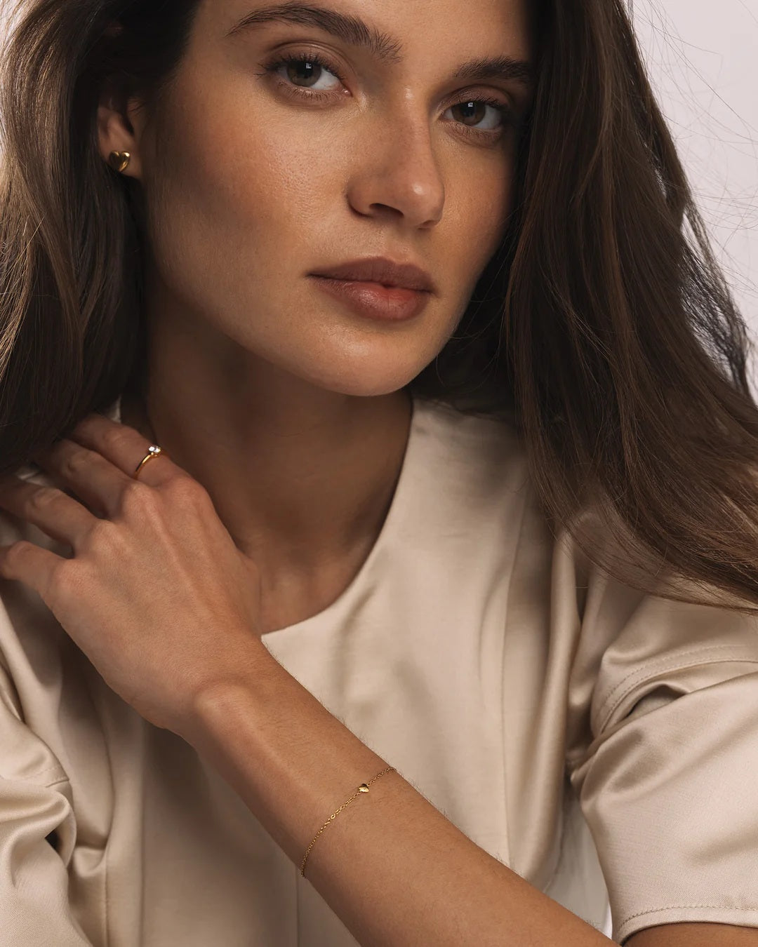 Sweetheart Gold Medium Bracelet