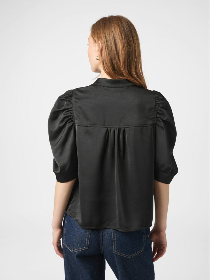 Roella heavy sateen bluse