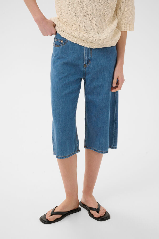Glenn Culotte Jeans faded blue