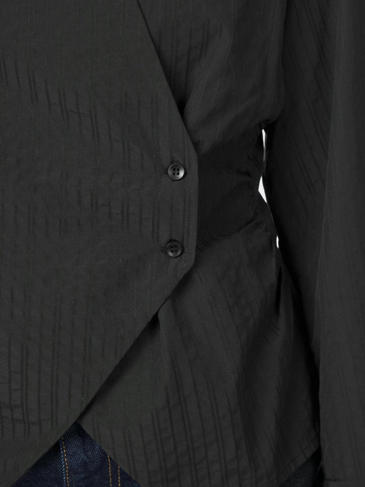 Fenli Tone Stripe Shirt