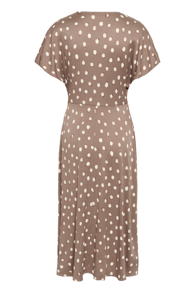 Henri Fitted Kjole, brown